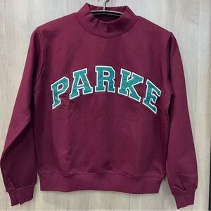 PARKE 2 Piece Sweatirt  Set (Burgundy + Green) | IN STOCK Fast Shipping